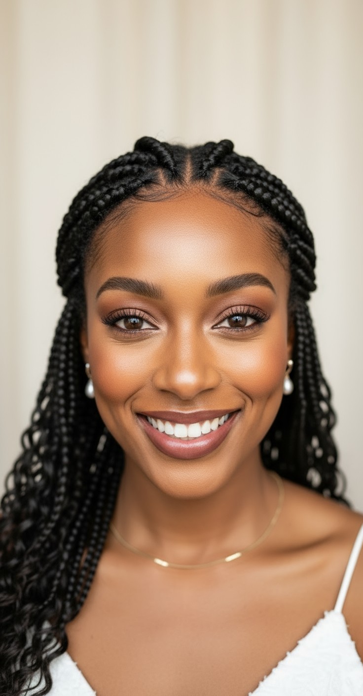 After Goddess Knotless Braids